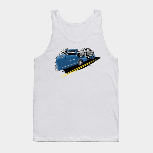 Mercedes-Benz Renntransporter Tank Top by icemanmsc